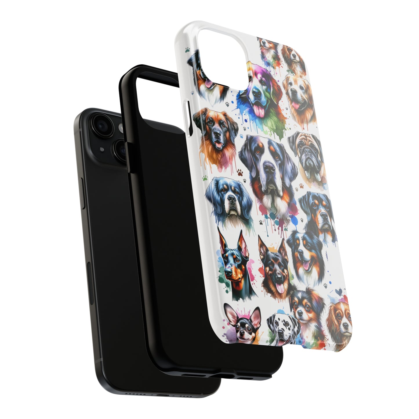 Dog World Tough Phone Cases makes a great gift for dog lovers, mom, dad, holidays