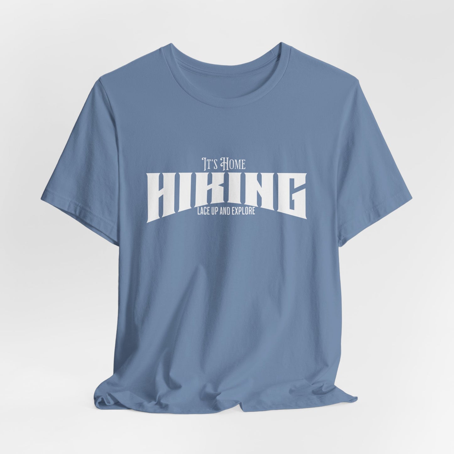 Hiking Unisex Jersey Short Sleeve Tee for adventure seeker or nature walkers