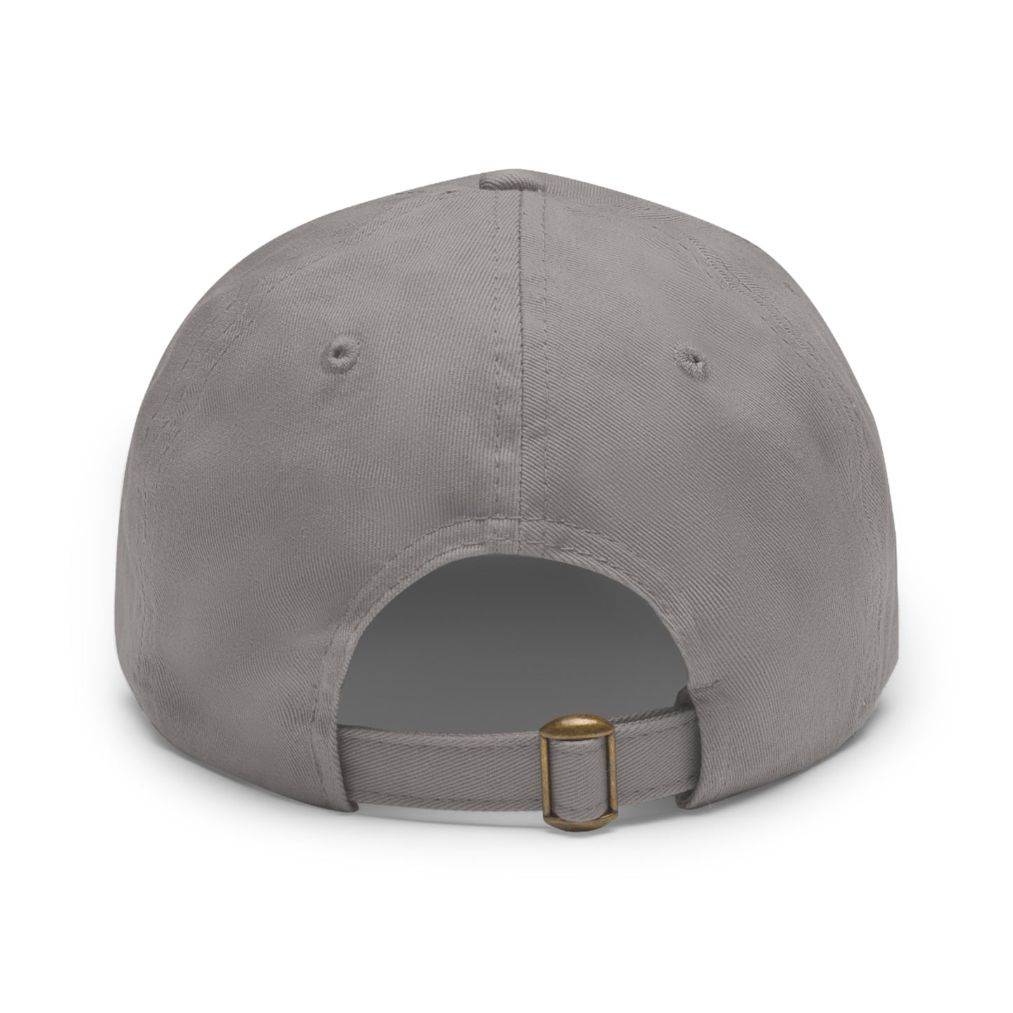 Dad Golf Hat with Leather Patch. Great for outdoors to protect from sun