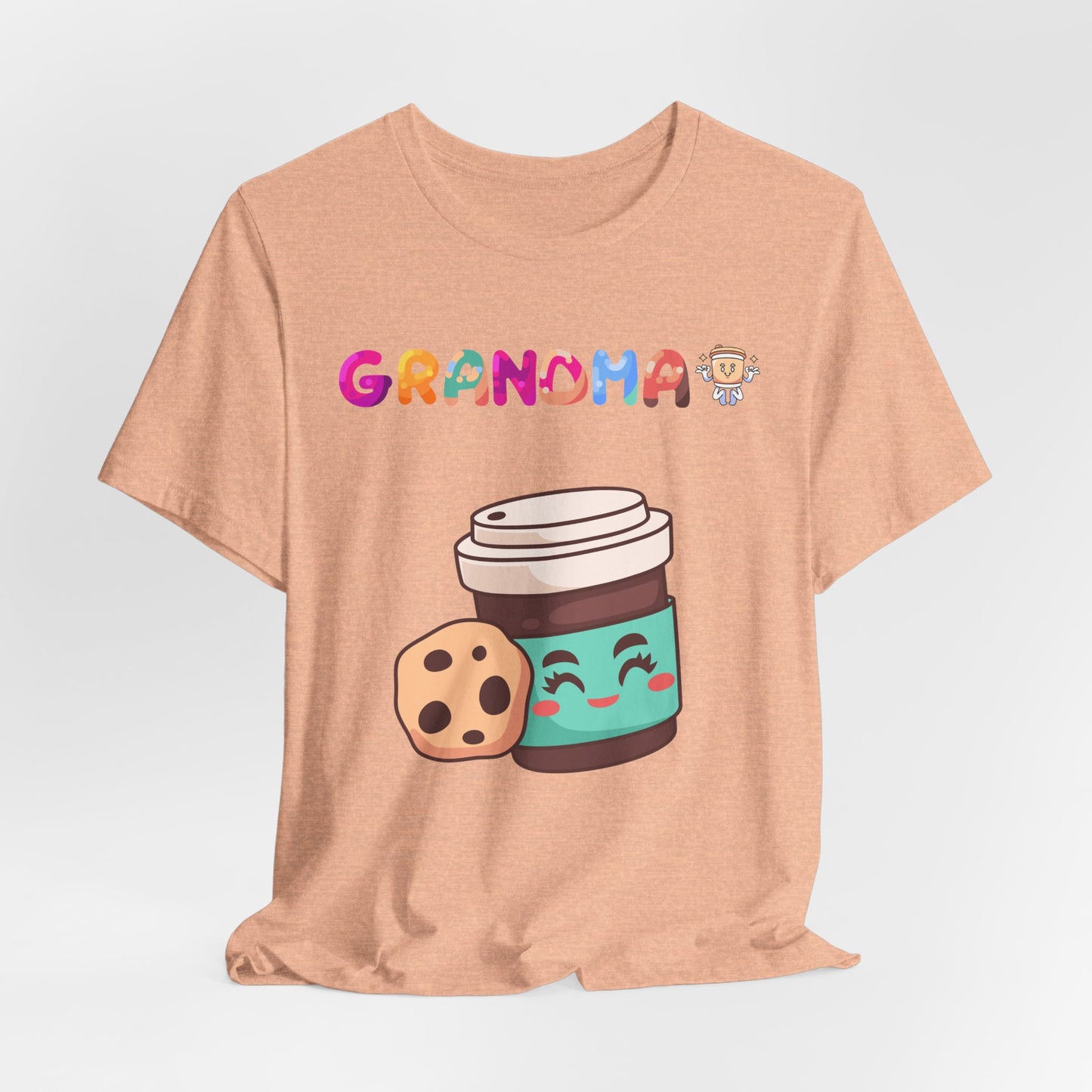 Grandma Jersey Short Sleeve Tee. A great gift for grandma, mom, daughter and sister