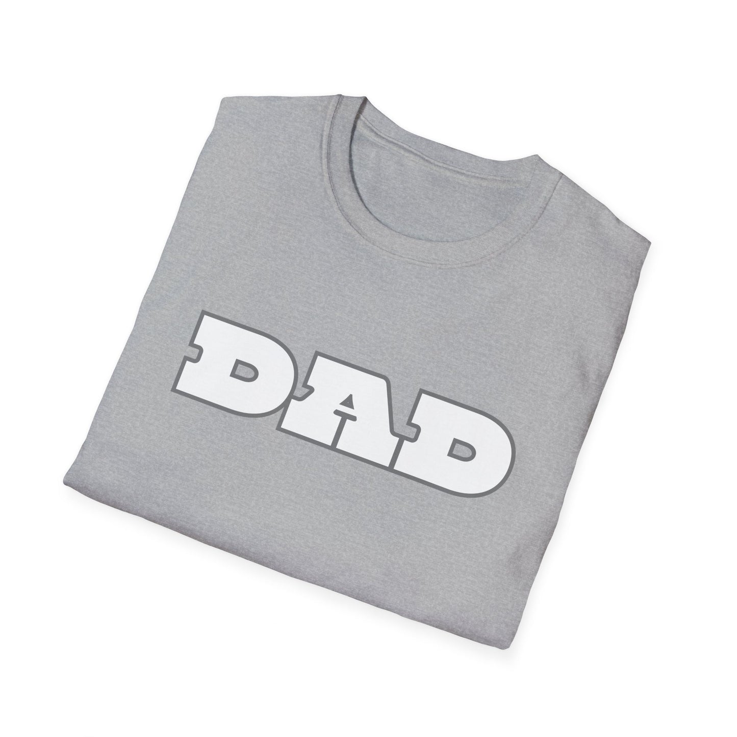 Dad Unisex Softstyle T-Shirt for Father's everywhere