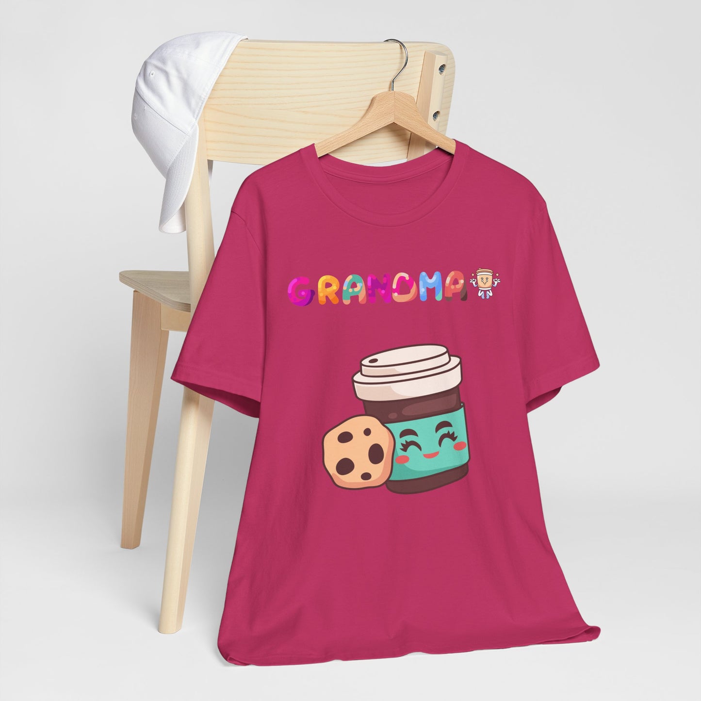 Grandma Jersey Short Sleeve Tee. A great gift for grandma, mom, daughter and sister