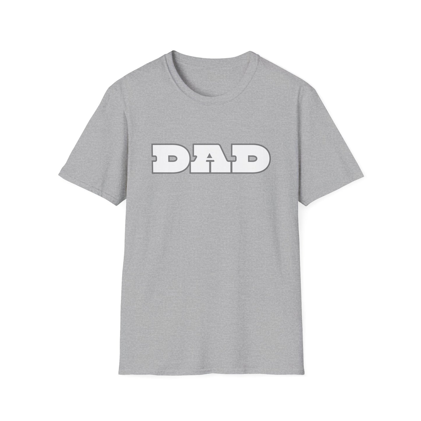 Dad Unisex Softstyle T-Shirt for Father's everywhere