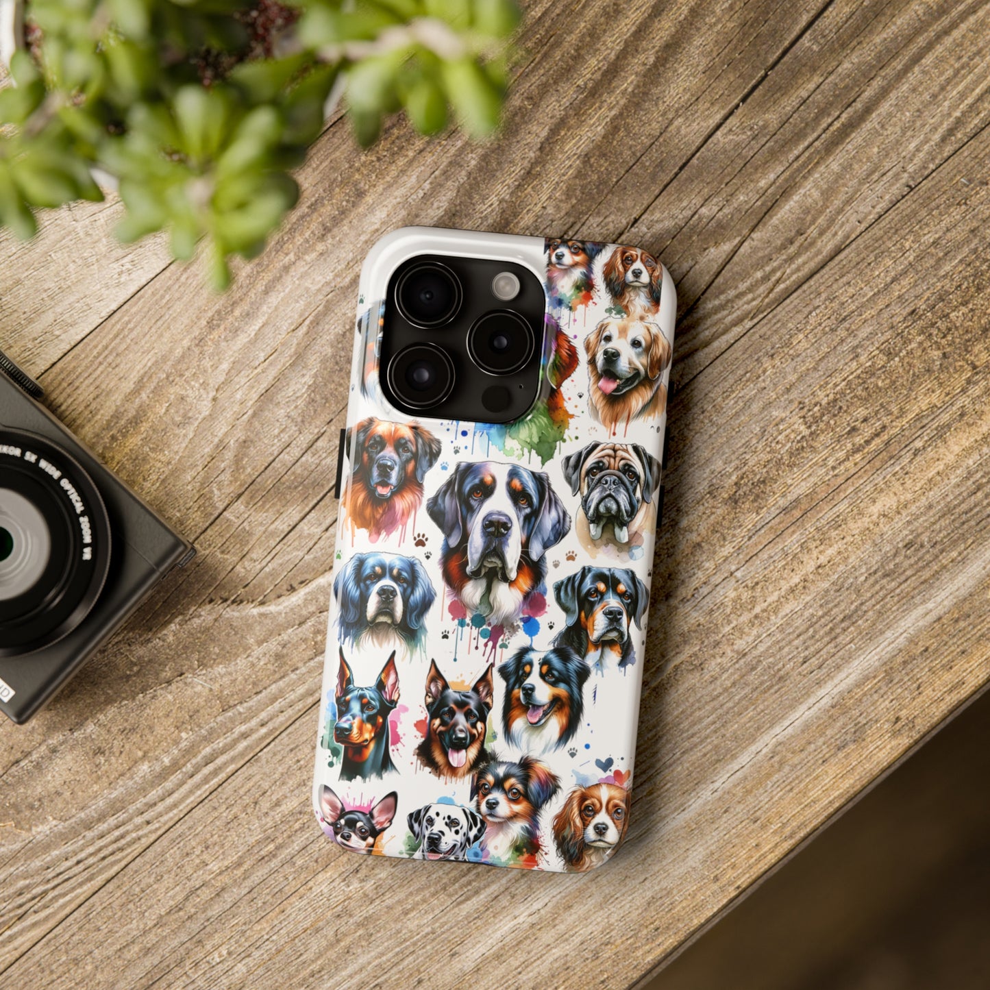 Dog World Tough Phone Cases makes a great gift for dog lovers, mom, dad, holidays