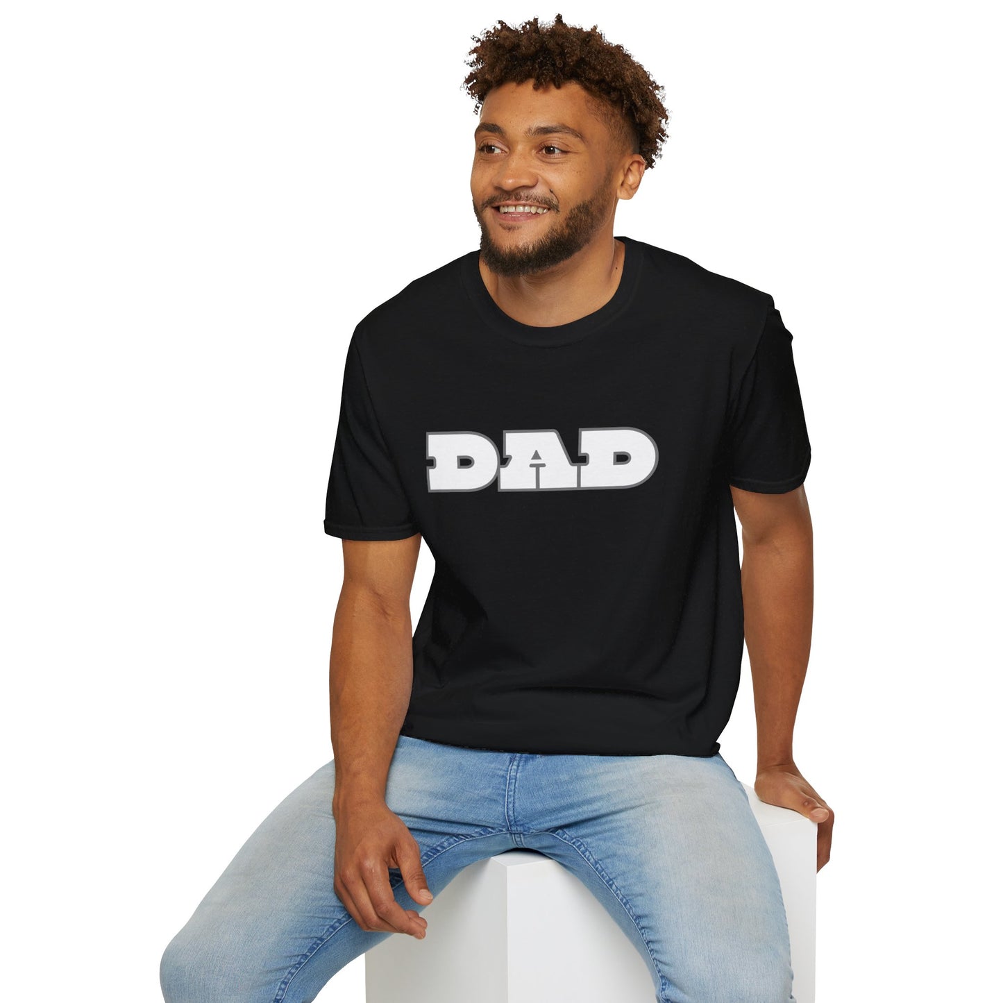 Dad Unisex Softstyle T-Shirt for Father's everywhere