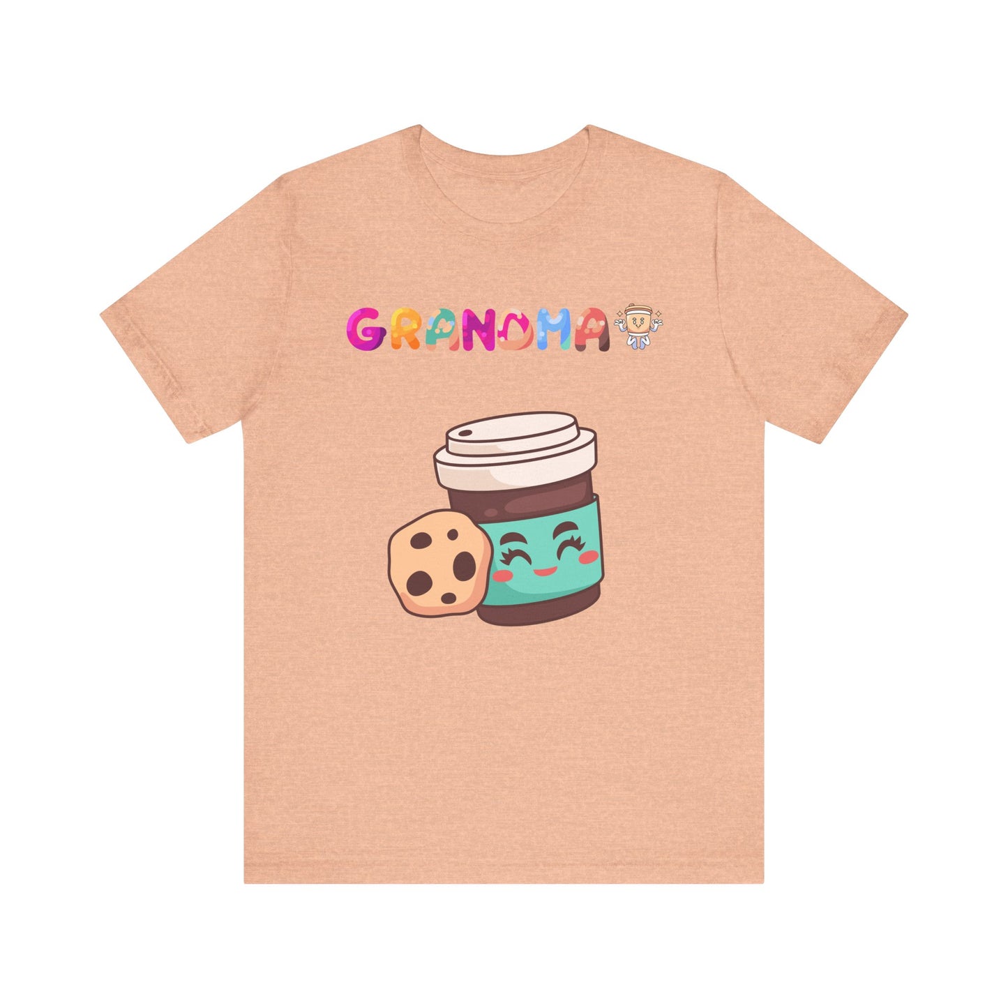 Grandma Jersey Short Sleeve Tee. A great gift for grandma, mom, daughter and sister