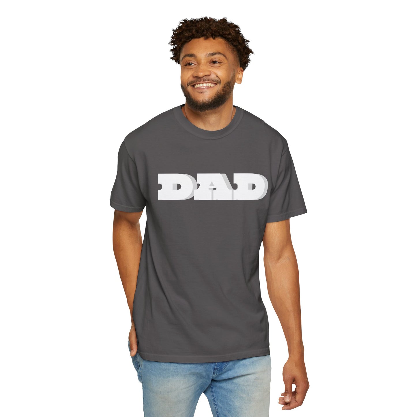 DAD Garment-Dyed T-shirt for Birthdays, Father's Day or any occasional