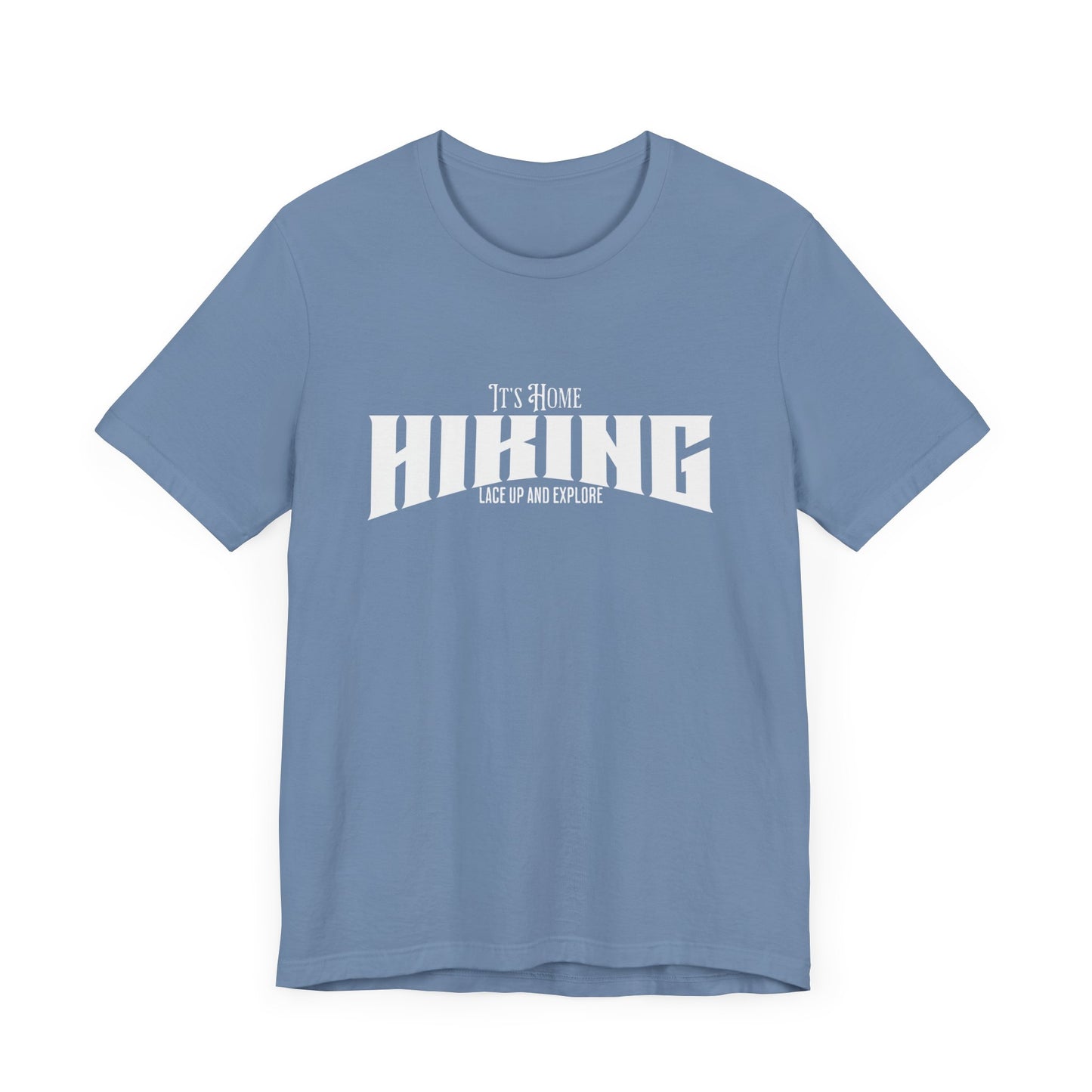 Hiking Unisex Jersey Short Sleeve Tee for adventure seeker or nature walkers