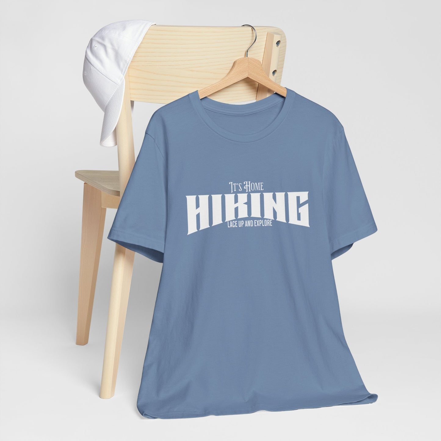 Hiking Unisex Jersey Short Sleeve Tee for adventure seeker or nature walkers