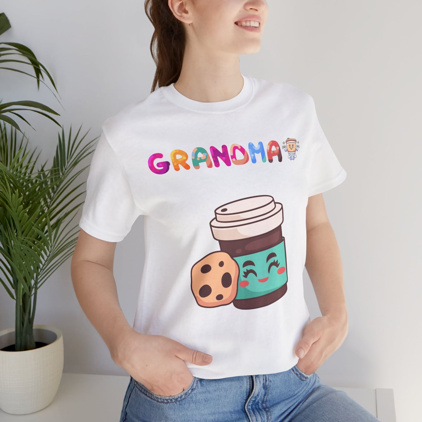 Grandma Jersey Short Sleeve Tee. A great gift for grandma, mom, daughter and sister