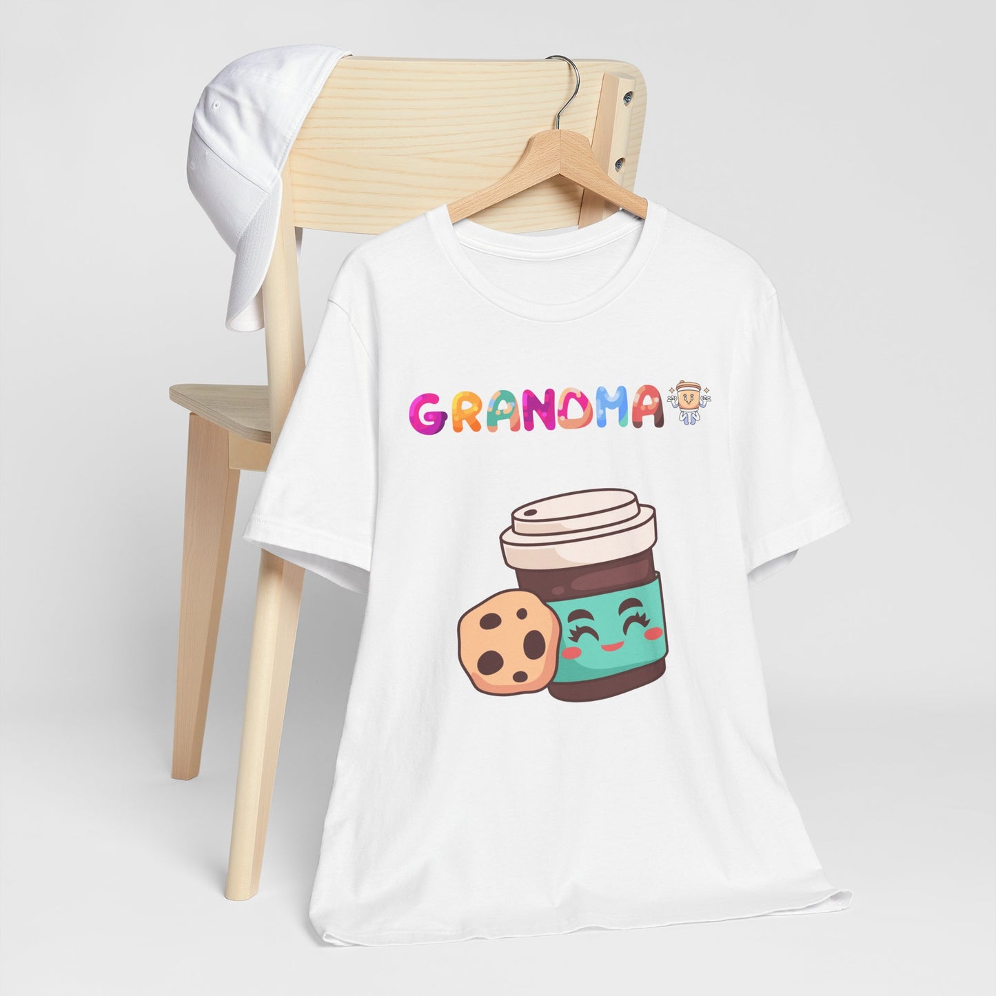 Grandma Jersey Short Sleeve Tee. A great gift for grandma, mom, daughter and sister