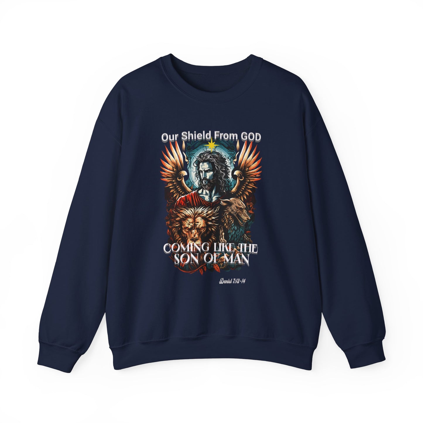 Our Shield Unisex Heavy Blend™ Crewneck Sweatshirt makes a great gift inspiring family and friends.