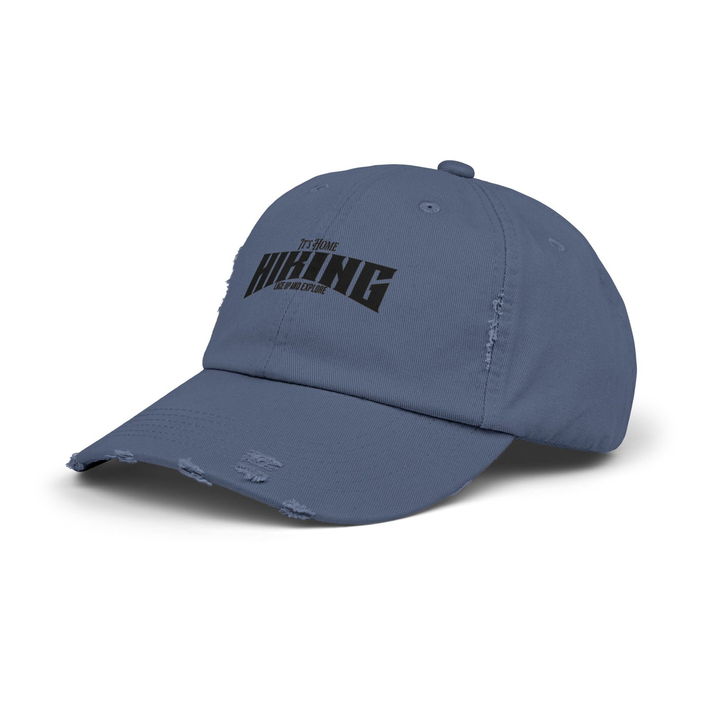 Hiking Unisex Distressed Cap. Great for Hiking or taking nature walks.