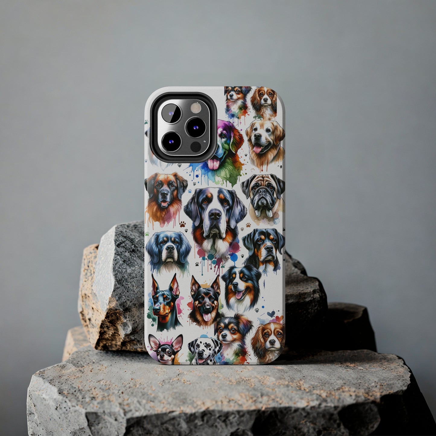 Dog World Tough Phone Cases makes a great gift for dog lovers, mom, dad, holidays