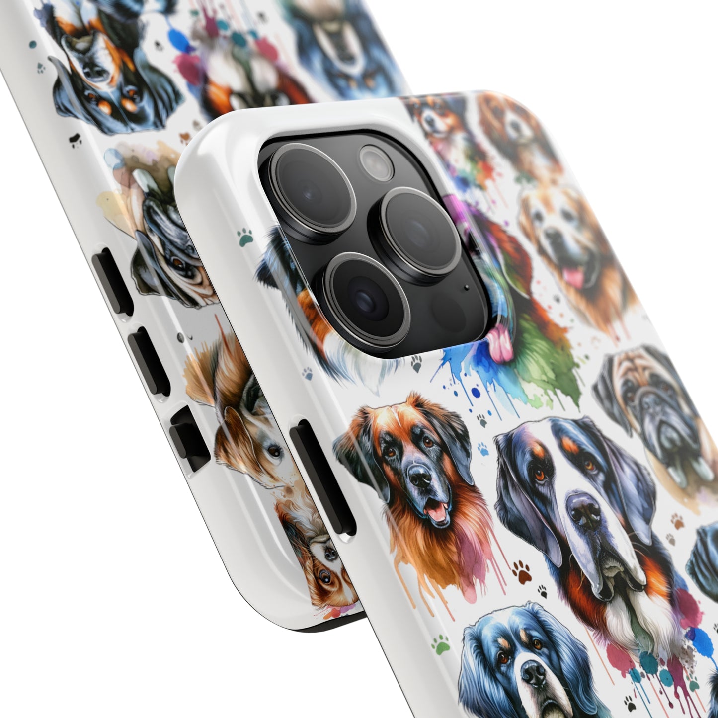 Dog World Tough Phone Cases makes a great gift for dog lovers, mom, dad, holidays