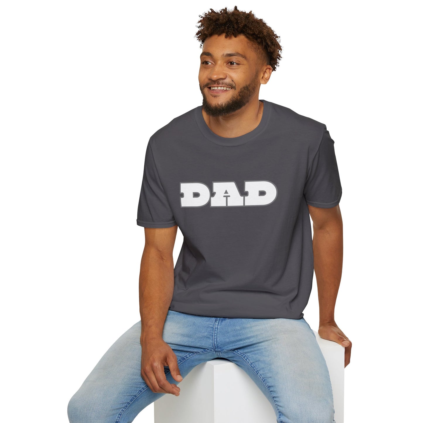 Dad Unisex Softstyle T-Shirt for Father's everywhere