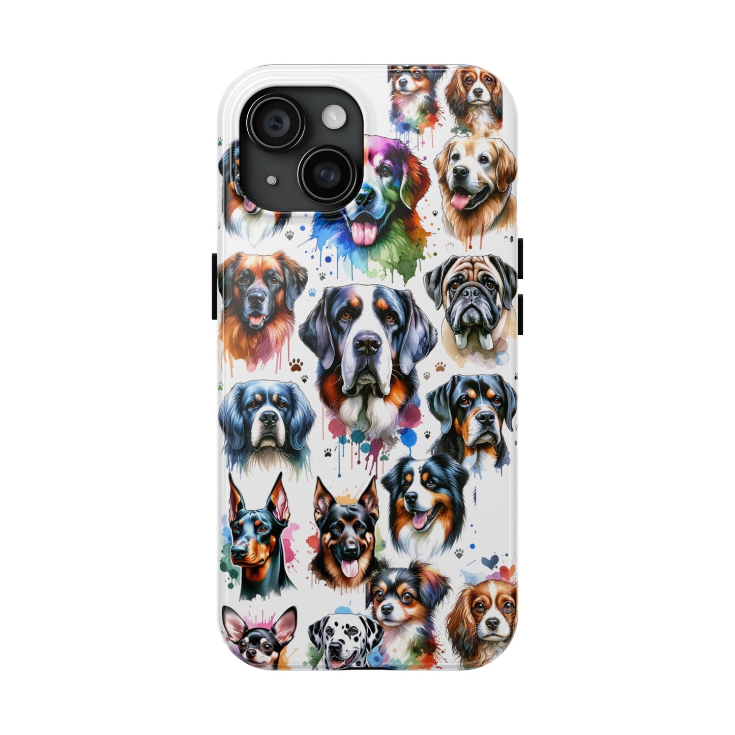 Dog World Tough Phone Cases makes a great gift for dog lovers, mom, dad, holidays