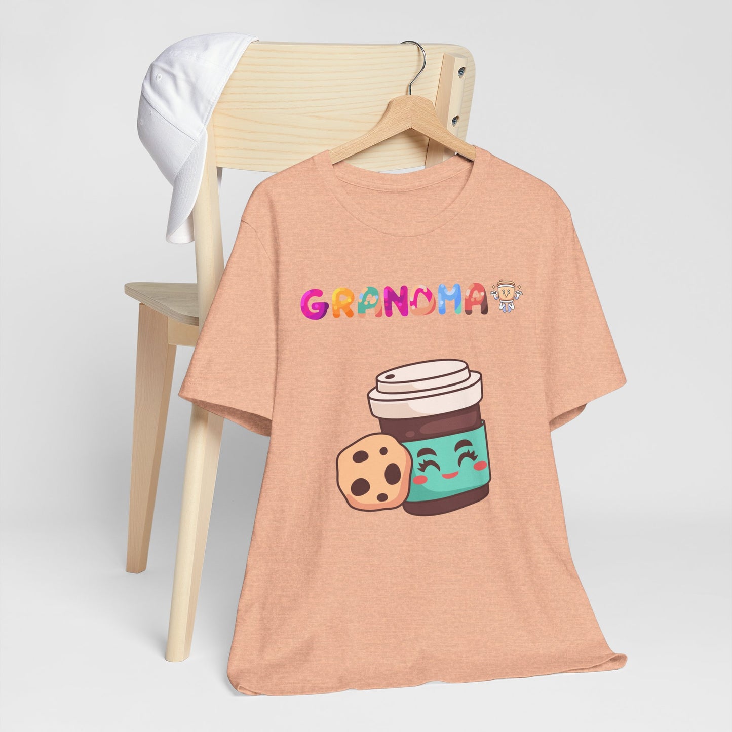 Grandma Jersey Short Sleeve Tee. A great gift for grandma, mom, daughter and sister