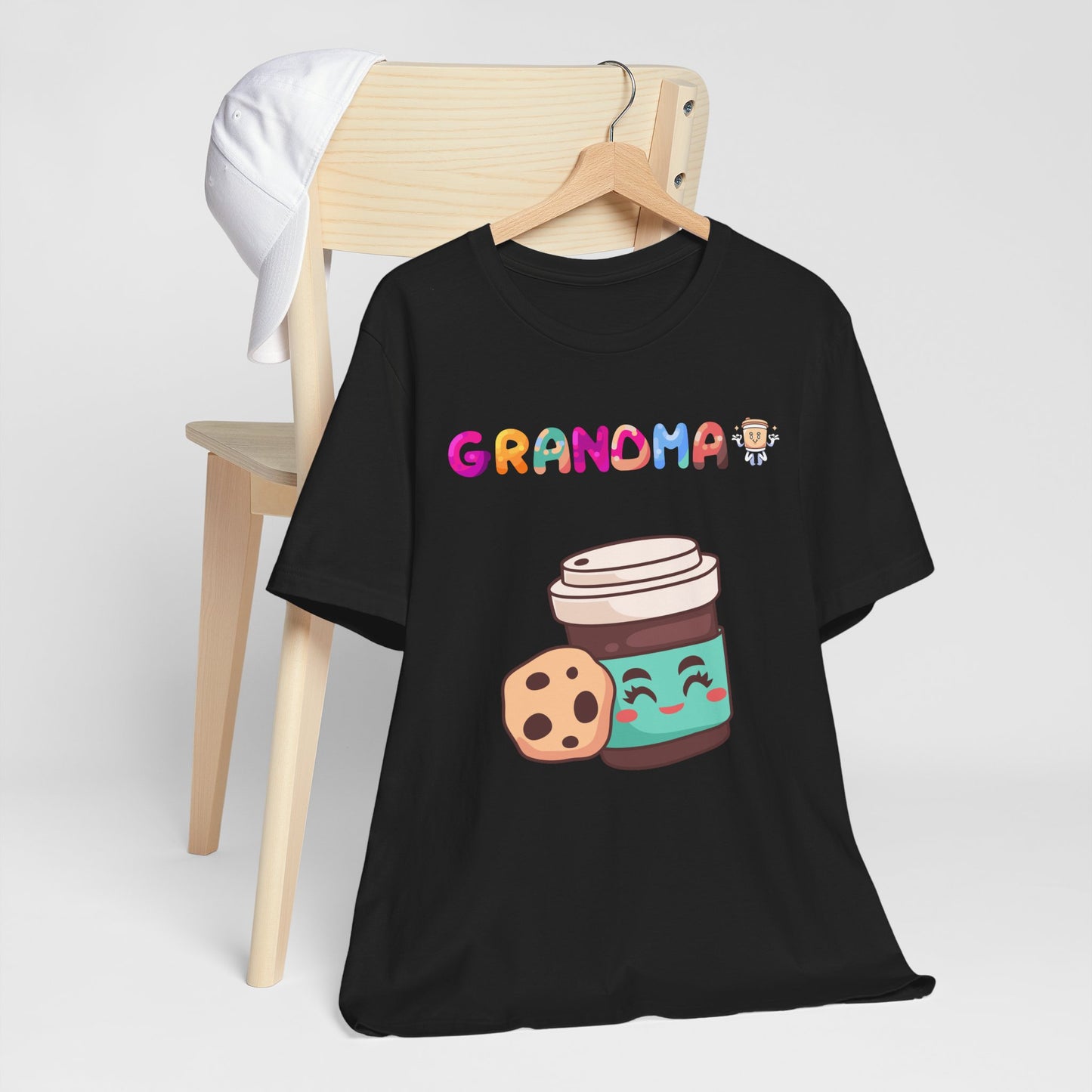 Grandma Jersey Short Sleeve Tee. A great gift for grandma, mom, daughter and sister