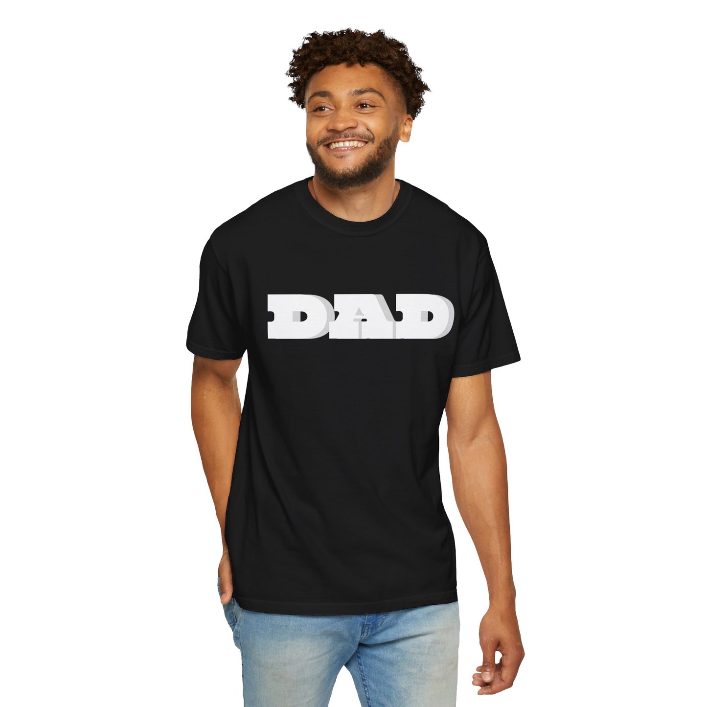 DAD Garment-Dyed T-shirt for Birthdays, Father's Day or any occasional