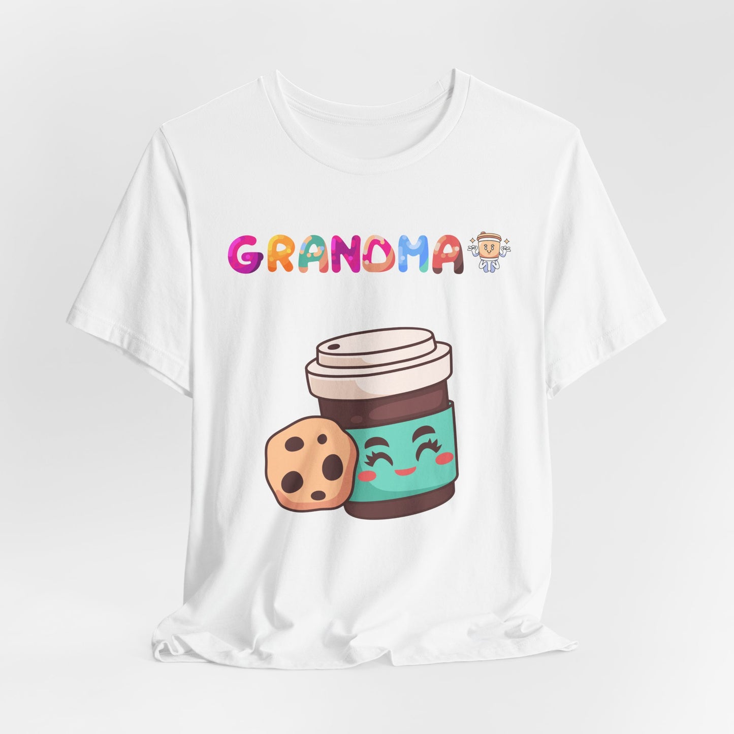 Grandma Jersey Short Sleeve Tee. A great gift for grandma, mom, daughter and sister