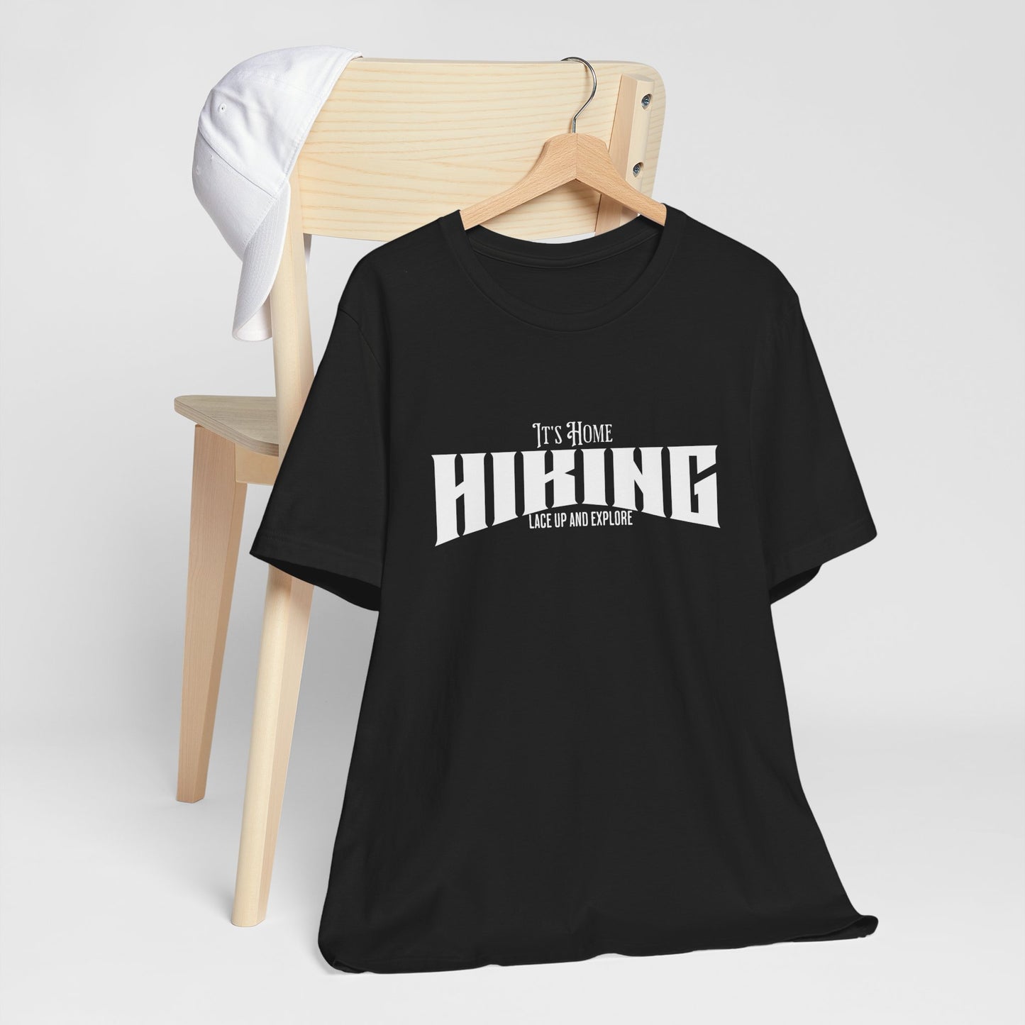 Hiking Unisex Jersey Short Sleeve Tee for adventure seeker or nature walkers