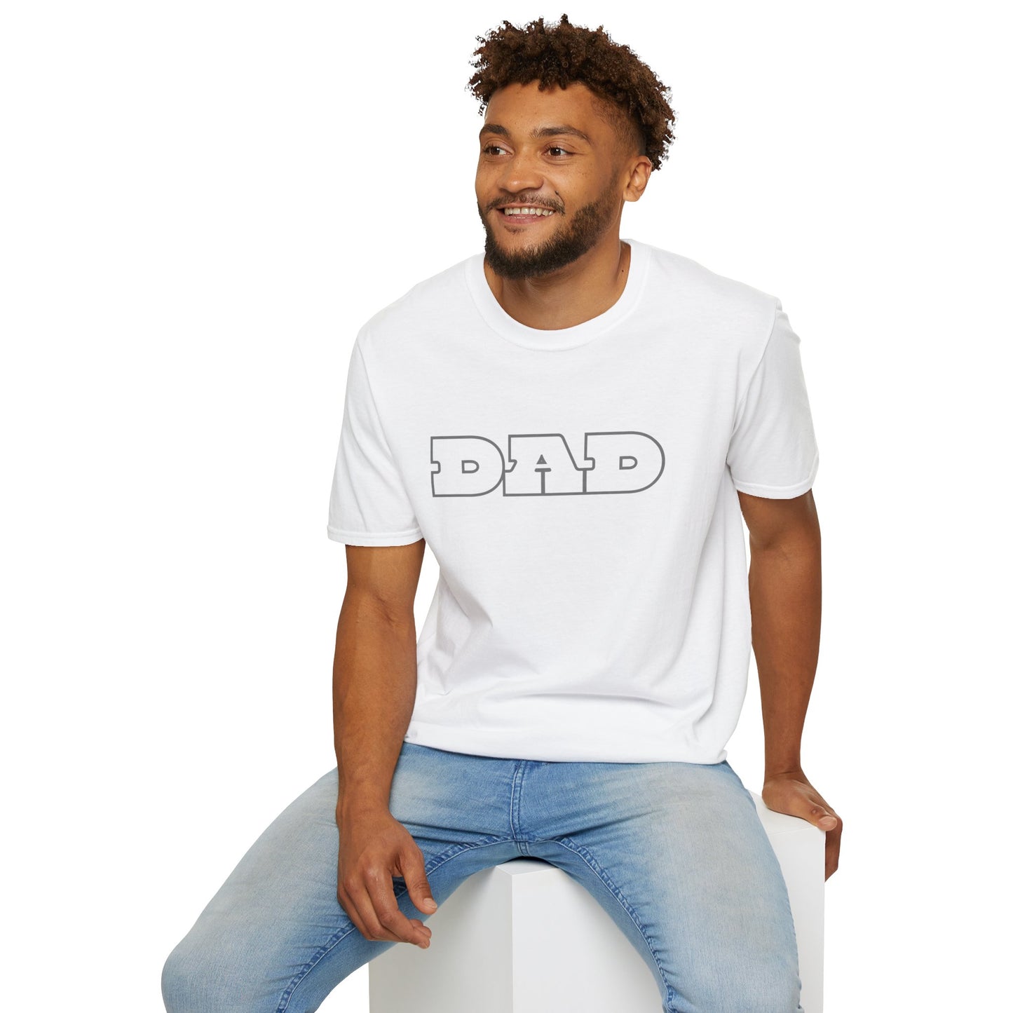 Dad Unisex Softstyle T-Shirt for Father's everywhere