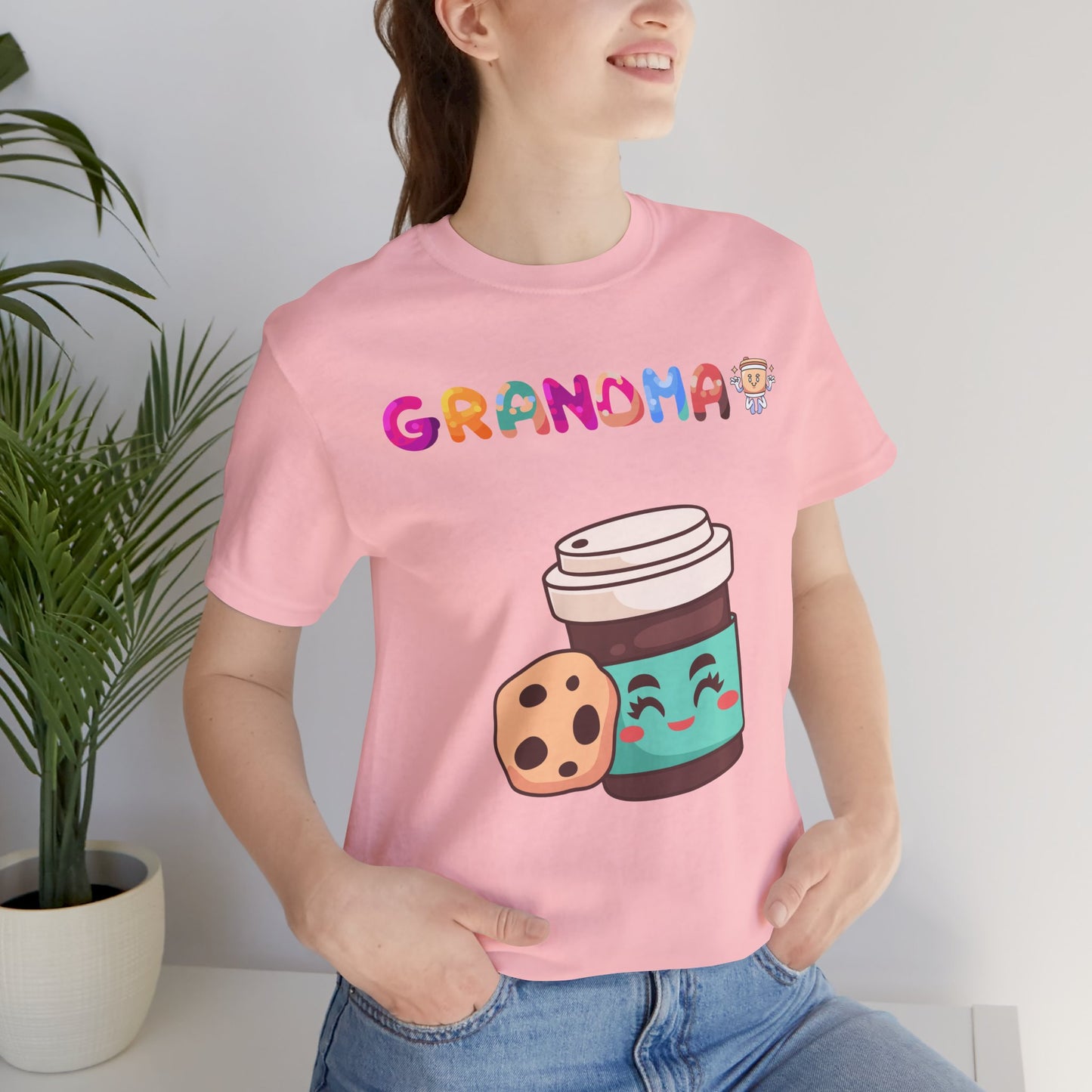 Grandma Jersey Short Sleeve Tee. A great gift for grandma, mom, daughter and sister