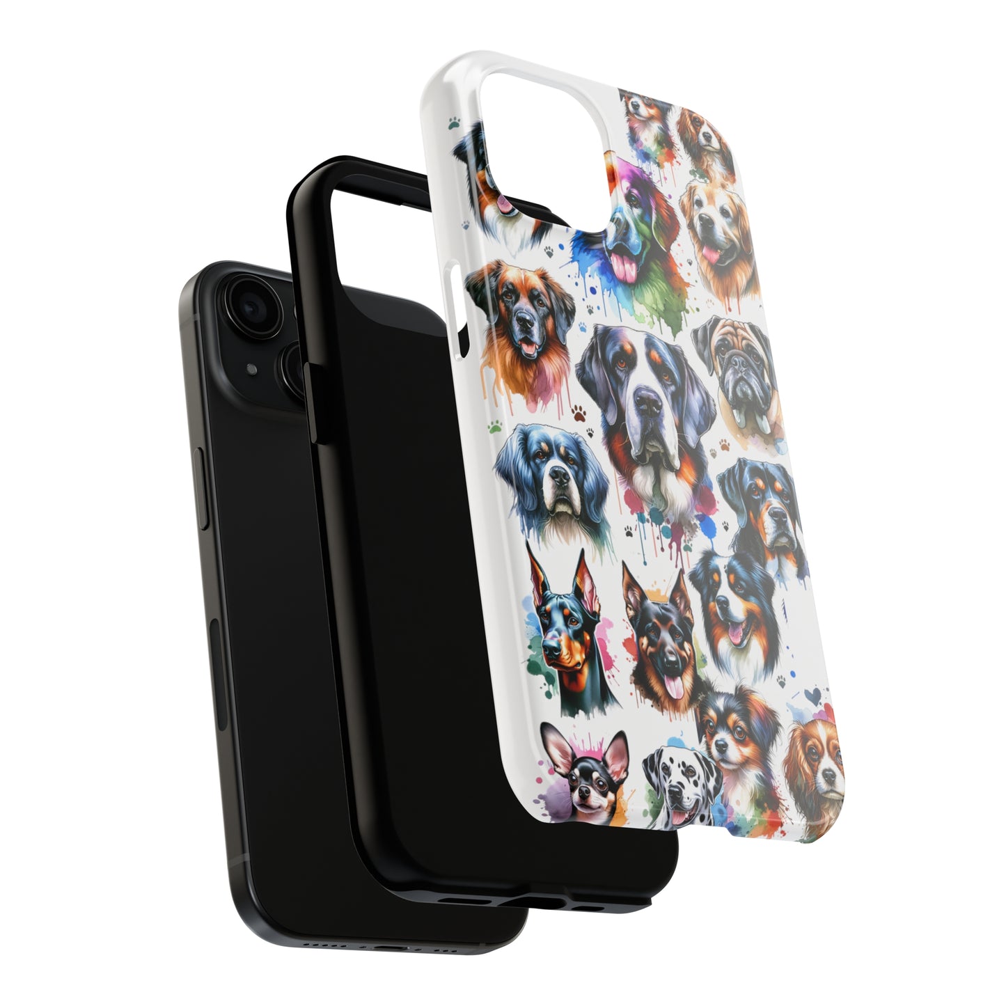 Dog World Tough Phone Cases makes a great gift for dog lovers, mom, dad, holidays