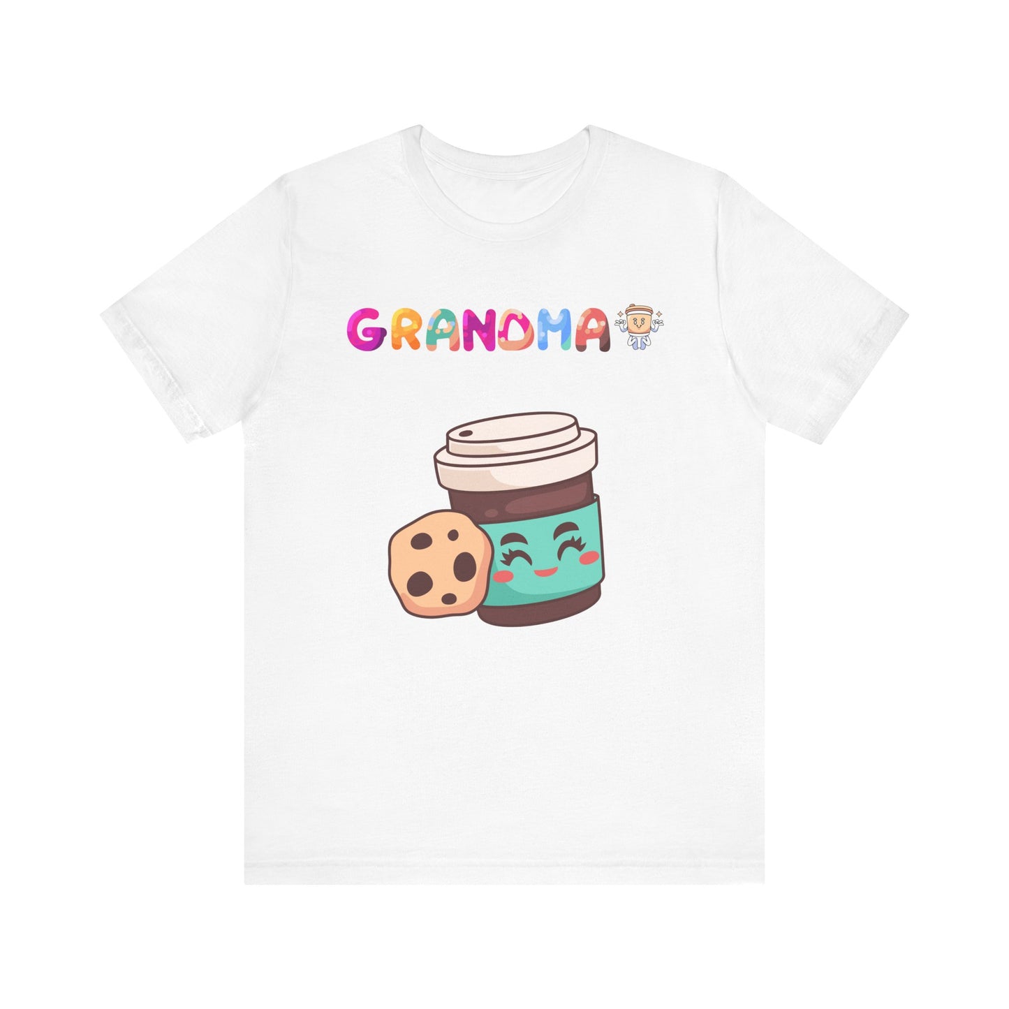 Grandma Jersey Short Sleeve Tee. A great gift for grandma, mom, daughter and sister