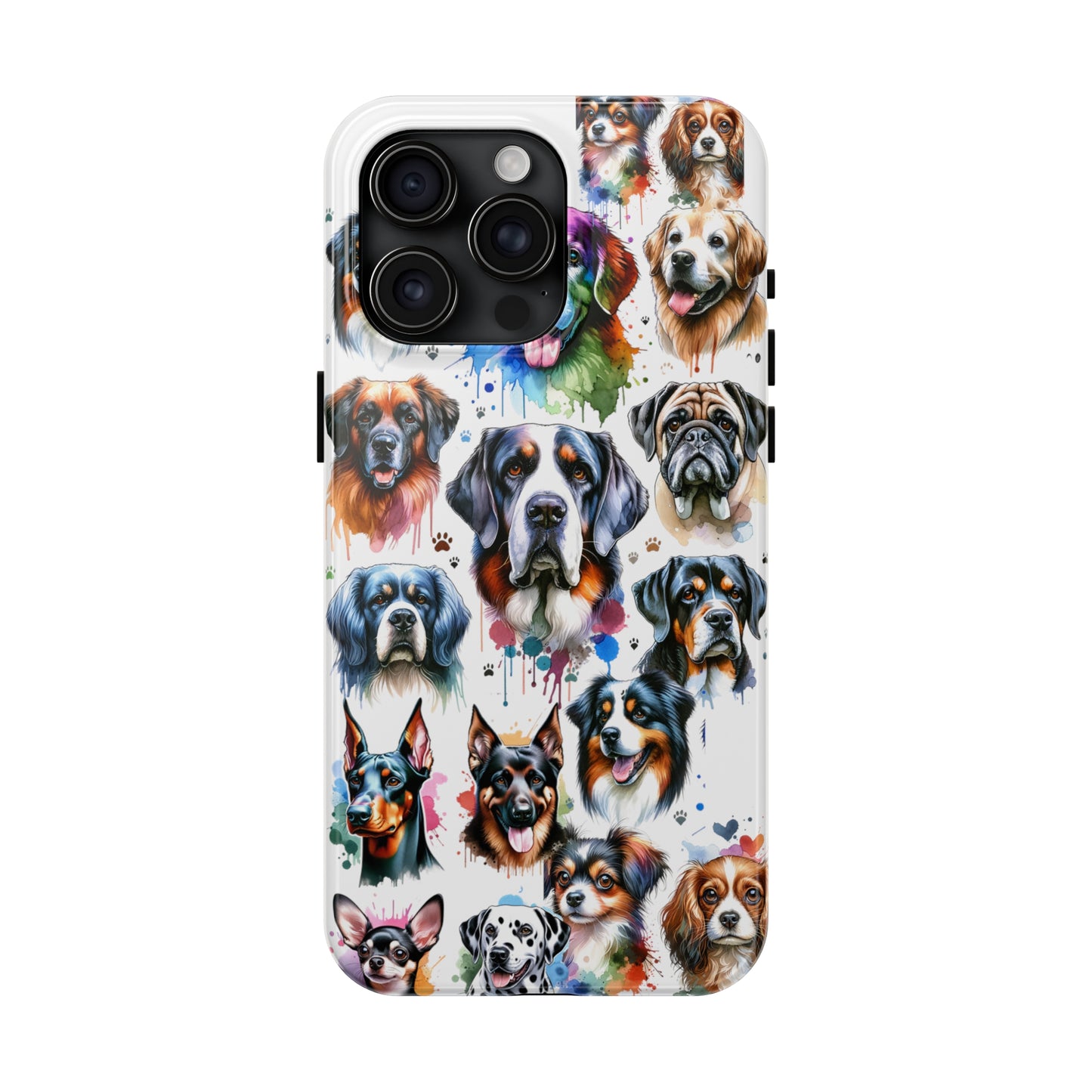 Dog World Tough Phone Cases makes a great gift for dog lovers, mom, dad, holidays