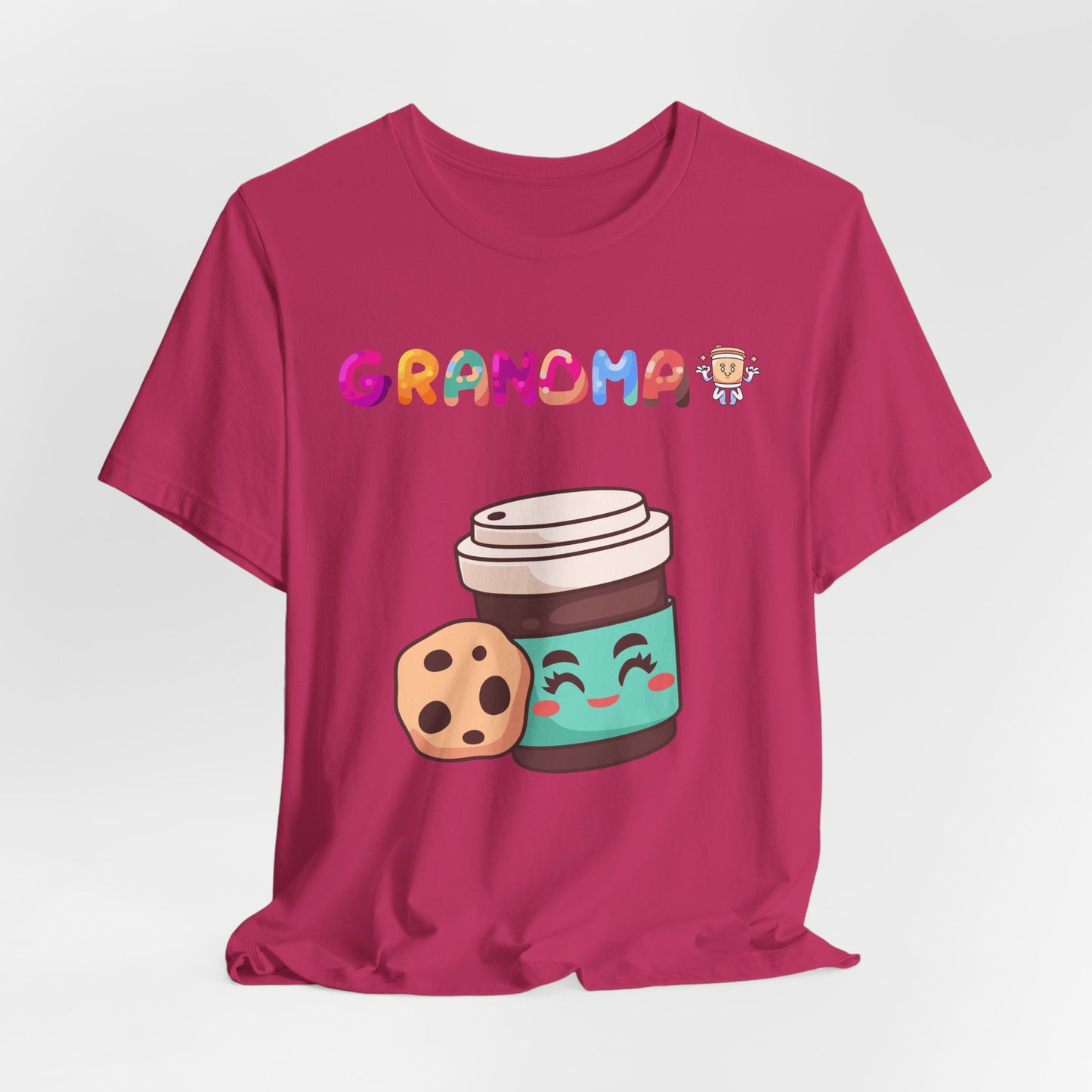 Grandma Jersey Short Sleeve Tee. A great gift for grandma, mom, daughter and sister