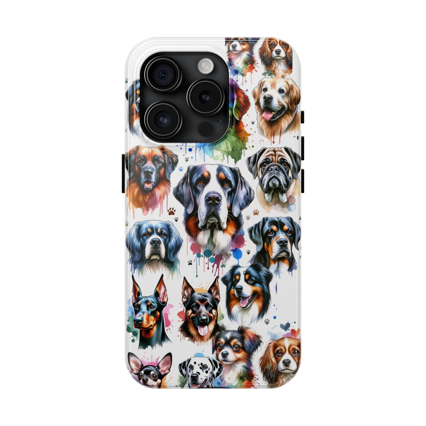 Dog World Tough Phone Cases makes a great gift for dog lovers, mom, dad, holidays