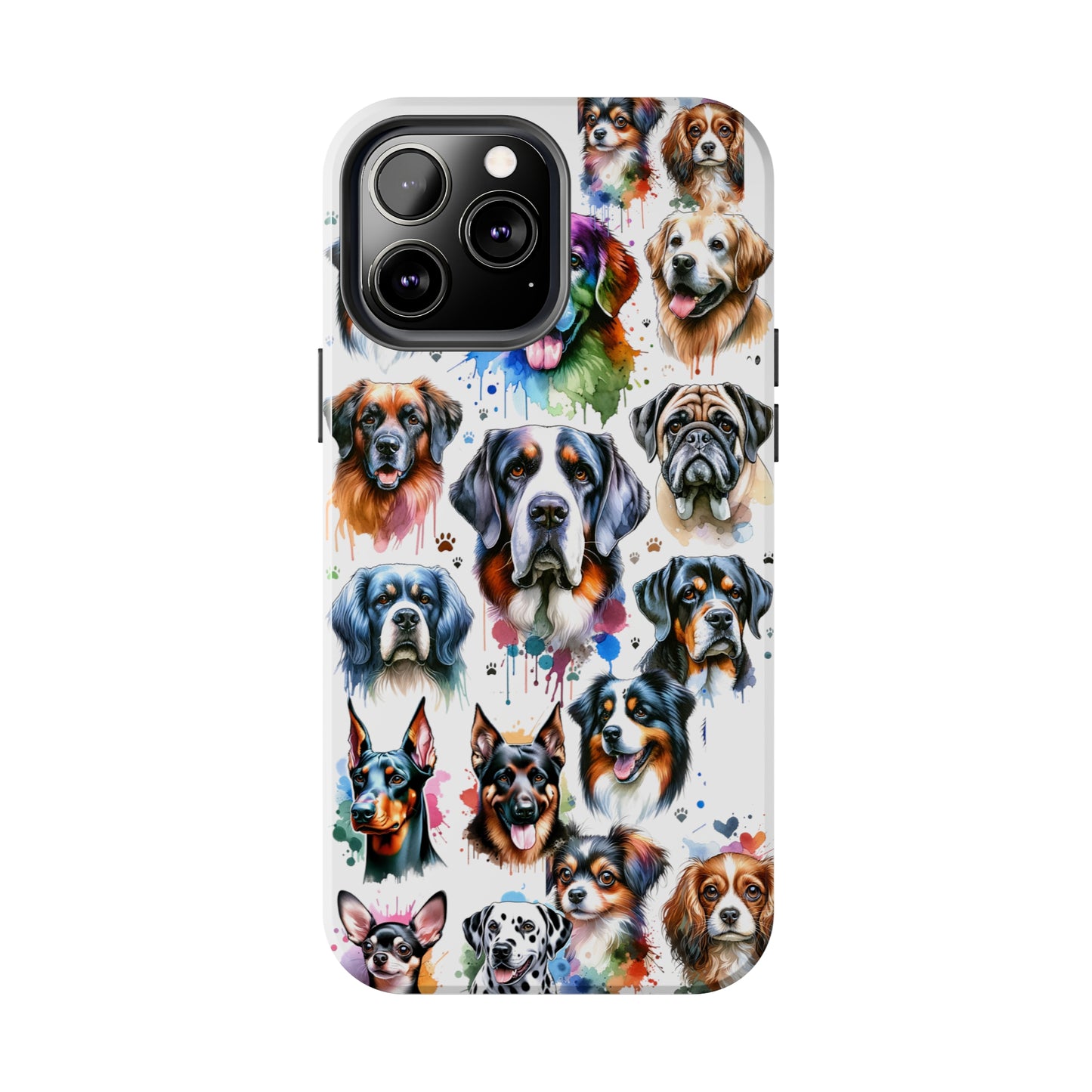 Dog World Tough Phone Cases makes a great gift for dog lovers, mom, dad, holidays