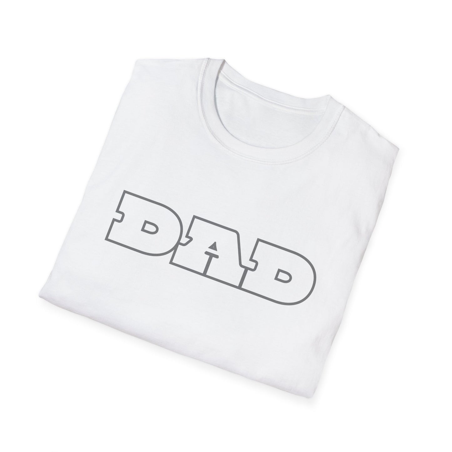 Dad Unisex Softstyle T-Shirt for Father's everywhere