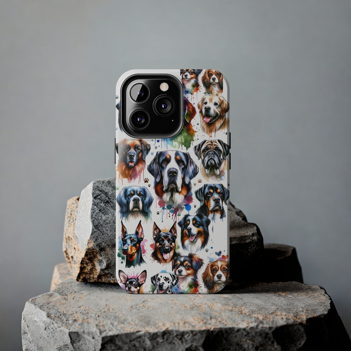 Dog World Tough Phone Cases makes a great gift for dog lovers, mom, dad, holidays