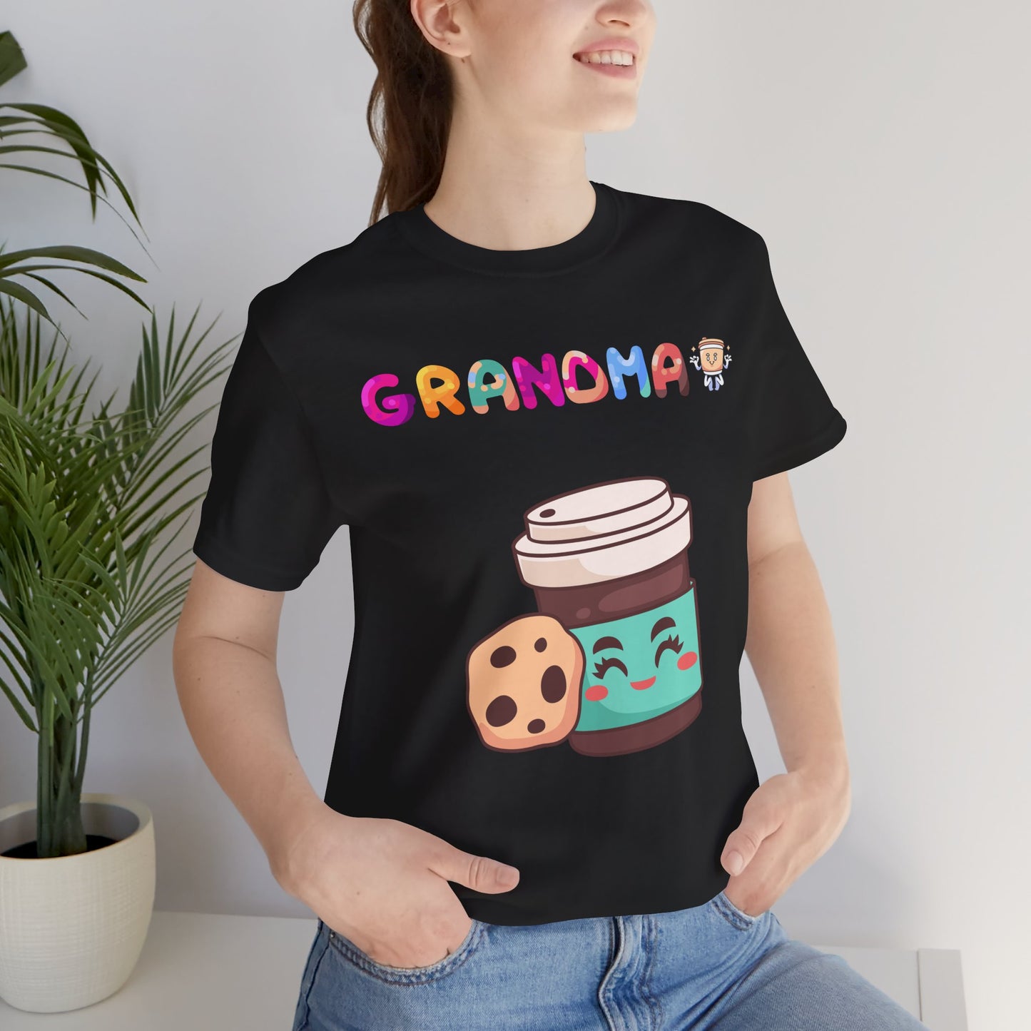 Grandma Jersey Short Sleeve Tee. A great gift for grandma, mom, daughter and sister