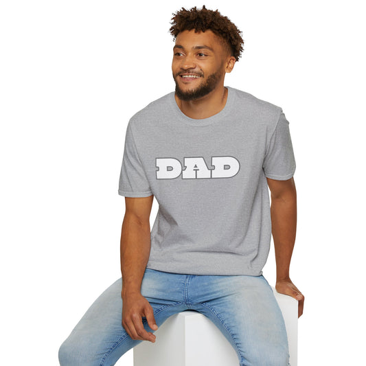 Dad Unisex Softstyle T-Shirt for Father's everywhere